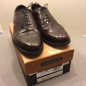 Men’s Size 10 Florsheim Imperial Brown Dress Shoes